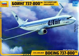 Zvezda 7019 1/144 BOEING 737-800 (8346763067629)