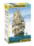 Zvezda 9011 1/100 ENGLISH BRIGANTINE (8346756579565)