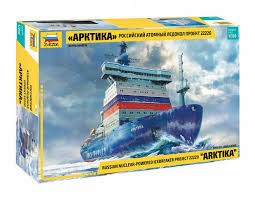 Zvezda 9044 1/350 ARKTIKA RUSSIAN N.POWERED ICE BREAKER (8346755760365)