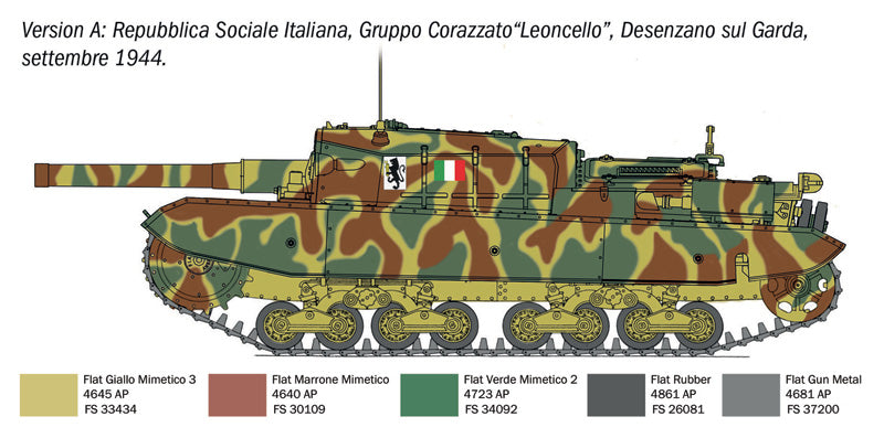 Italeri Semovente M43 Bassotto (4)