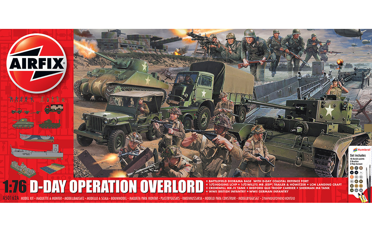 Airfix 1/76 Gift Set: D-Day Operation Overlord
