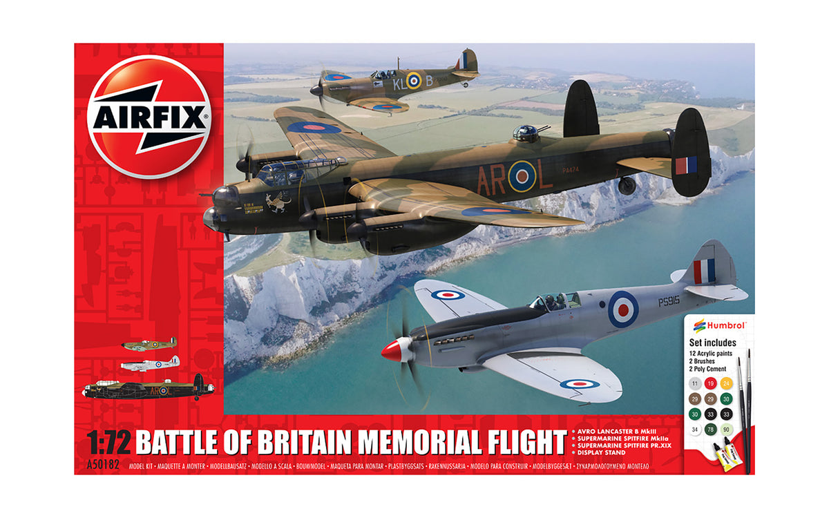 Airfix 1/72 Gift Set: Battle of Britain Memorial Flight