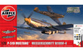 Airfix 1/72 P-51D Mustang vs Bf109F-4 Dogfight Doubles