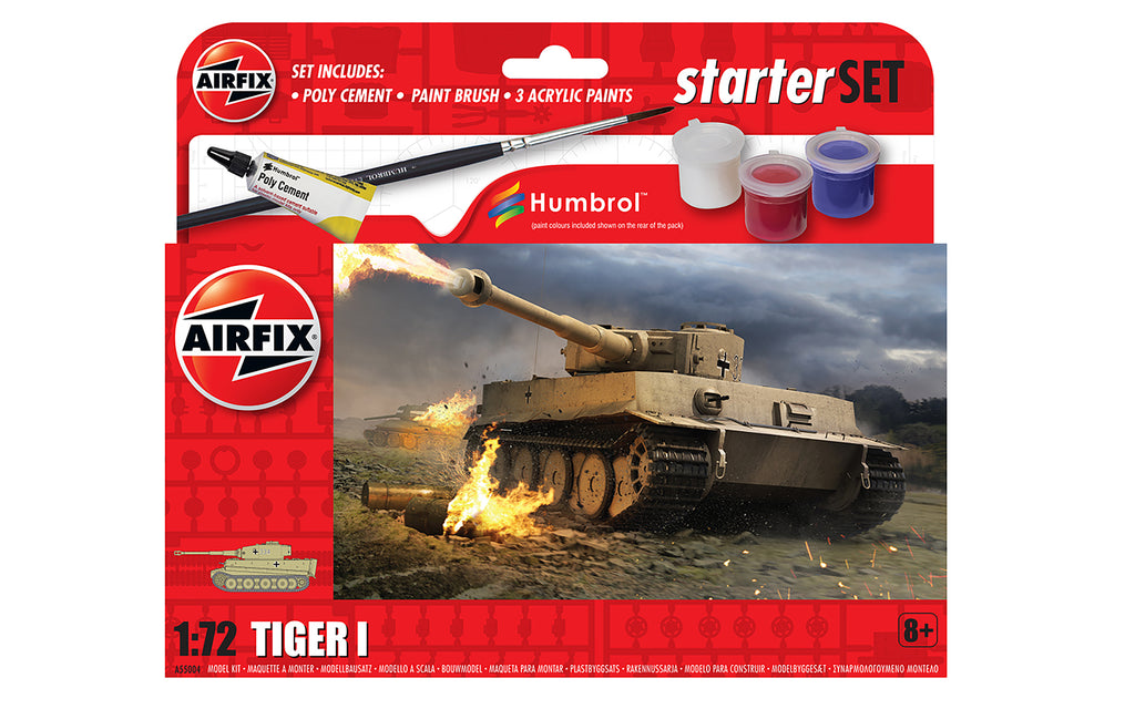 Airfix Starter Set 1/72 - Tiger I