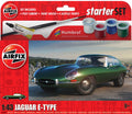 Airfix 1/43 Jag E Type Small Starter Set