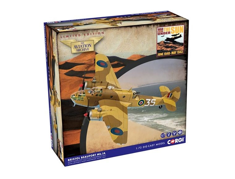Corgi 1/72 Beaufort Mk1a: Egypt 1944