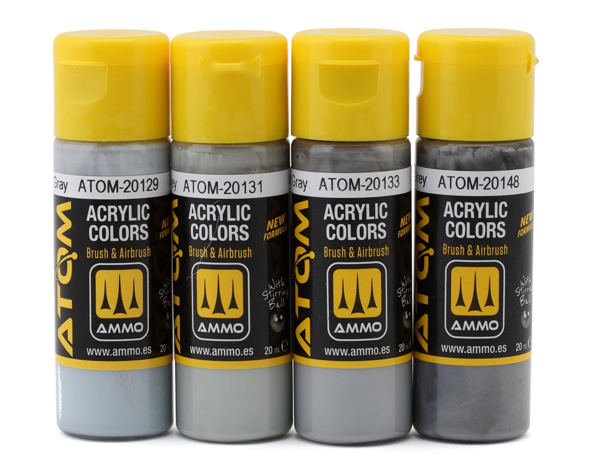 AMMO by Mig Jimenez ATOM-20900 ATOM USAF Colors Grey Modern Jets Set