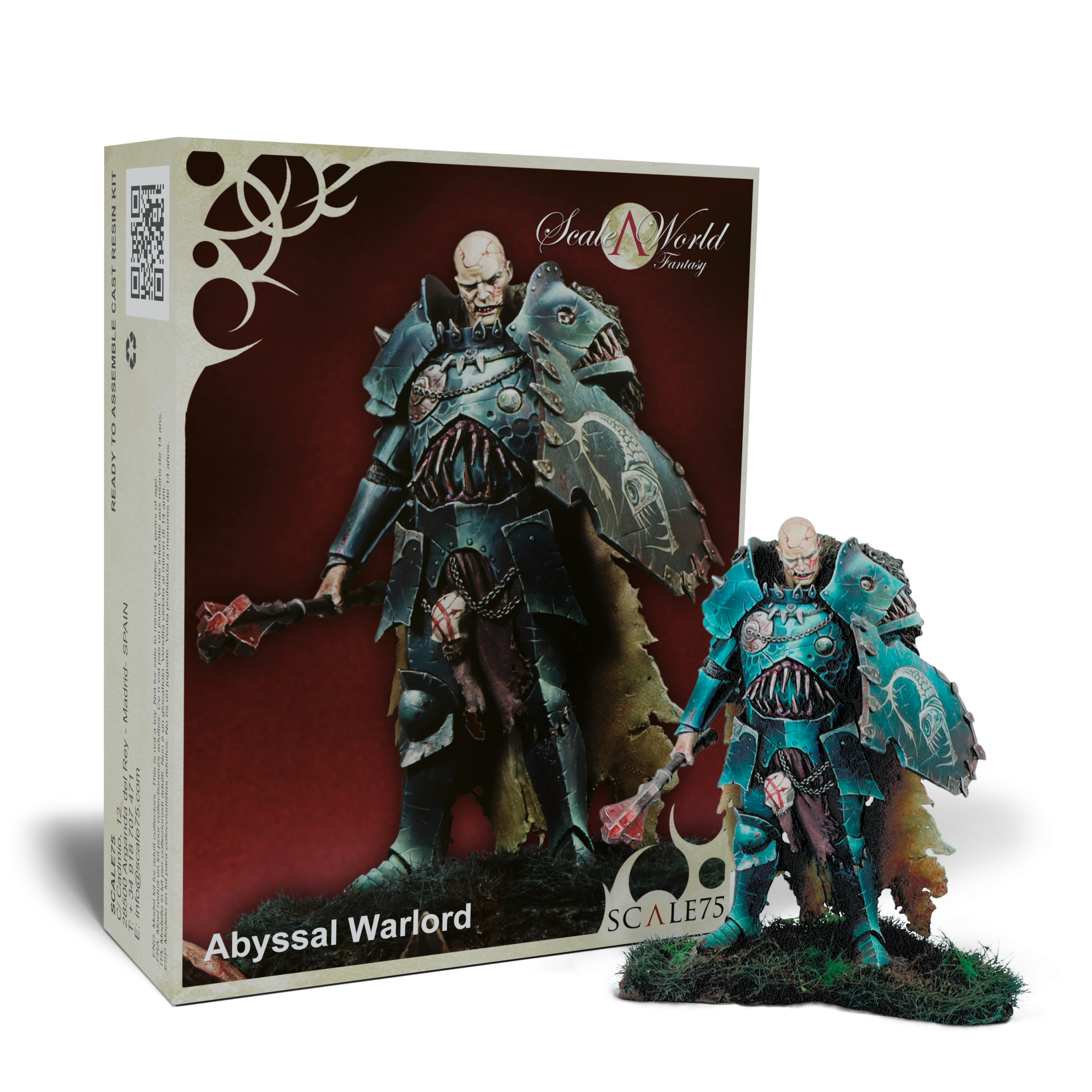 Scale 75 Figures Scale World Fantasy Abyssal Warlord 75mm (20)