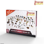 Archon Studio DNL0107 Dungeons & Lasers Miniatures Adventurers Gear Set