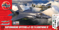 Airfix Supermarine Spitfire & F-35 B Lightning II Gift Set