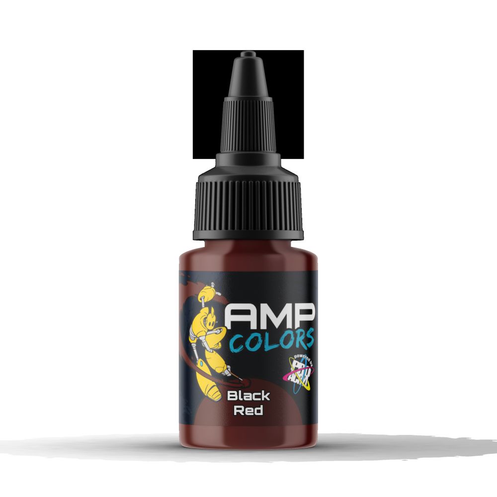Monument Hobbies AMP-004 Pro Acryl Atomic Mass Black Red 22ml