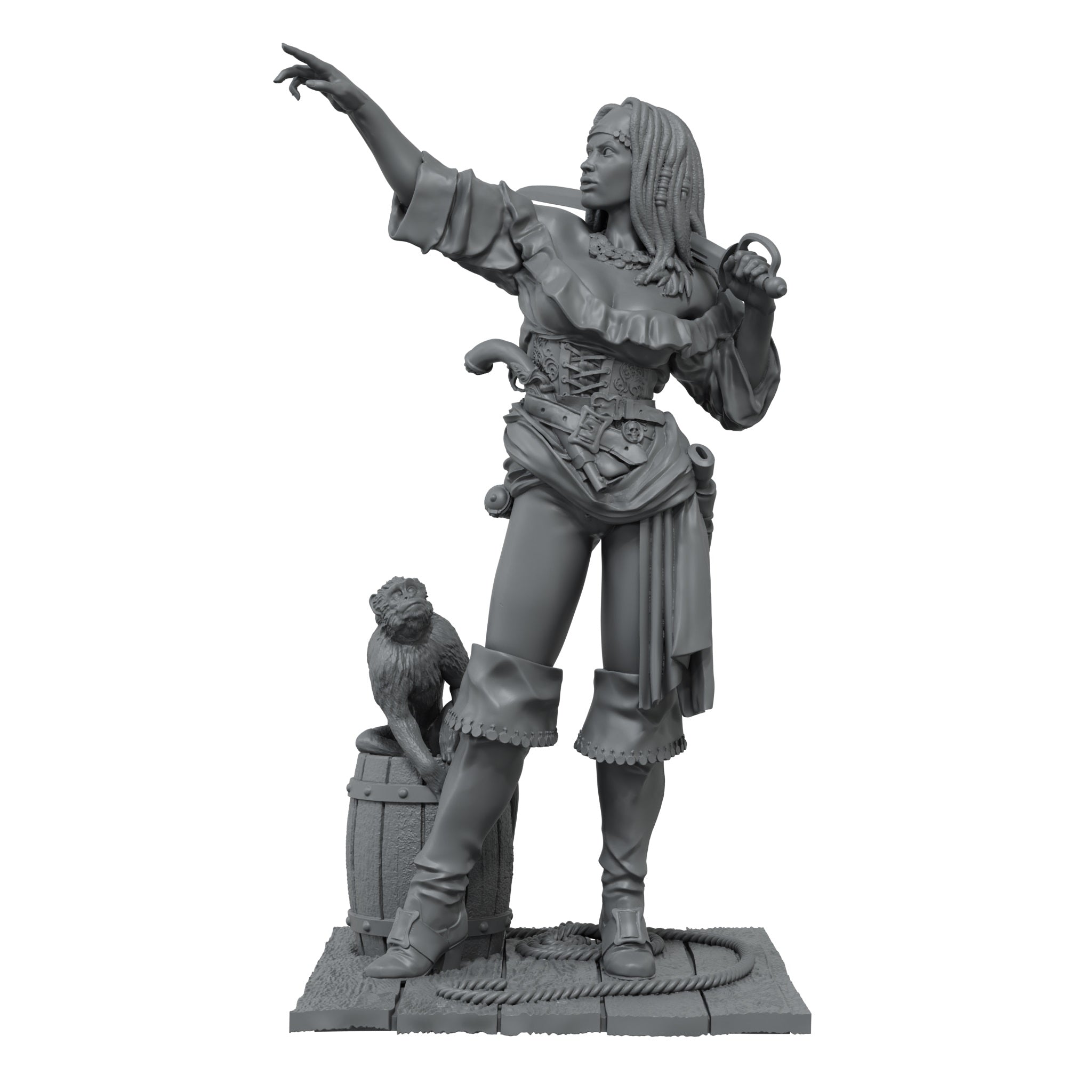 Scale 75 Figures Fantasy Wargames Anne Bonny 35mm (4)