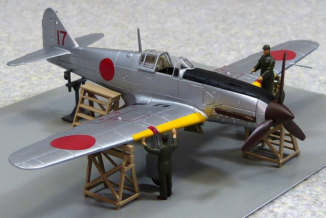 Aoshima 6567 1/72 Ki-61-II KAI TYPE 3 FIGHTER HIEN MODEL 2 FASTBACK CANOPY - Hobby City NZ