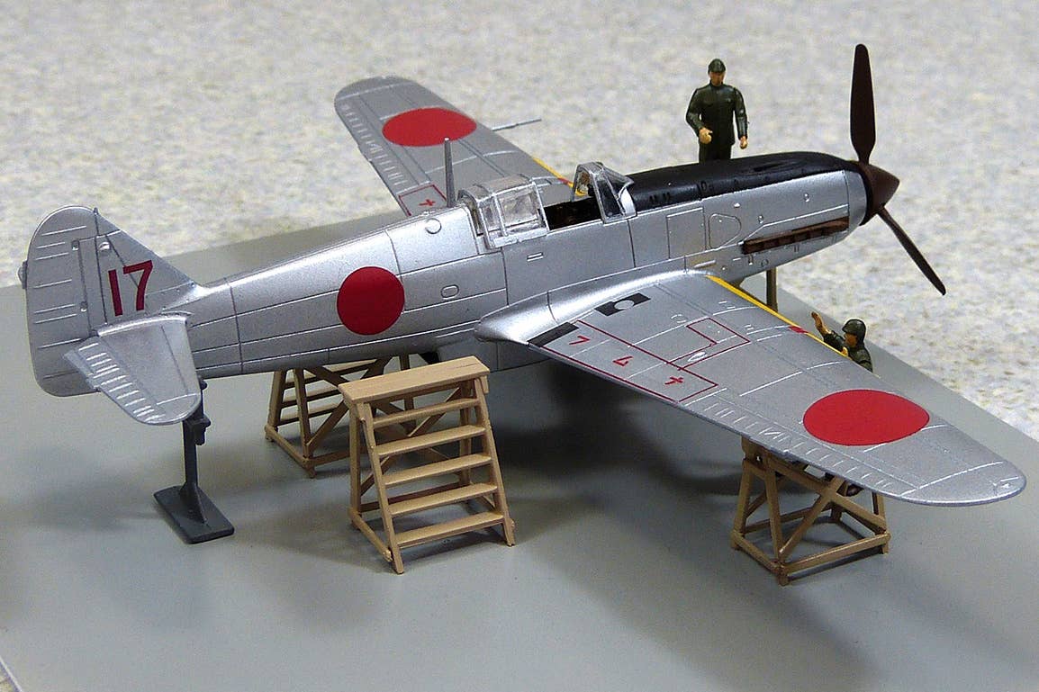 Aoshima 6567 1/72 Ki-61-II KAI TYPE 3 FIGHTER HIEN MODEL 2 FASTBACK CANOPY - Hobby City NZ