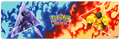 Ultra Pro 16398 PokÃ©mon: Armarouge and Ceruledge 8ft Table Playmat (9255894352109)