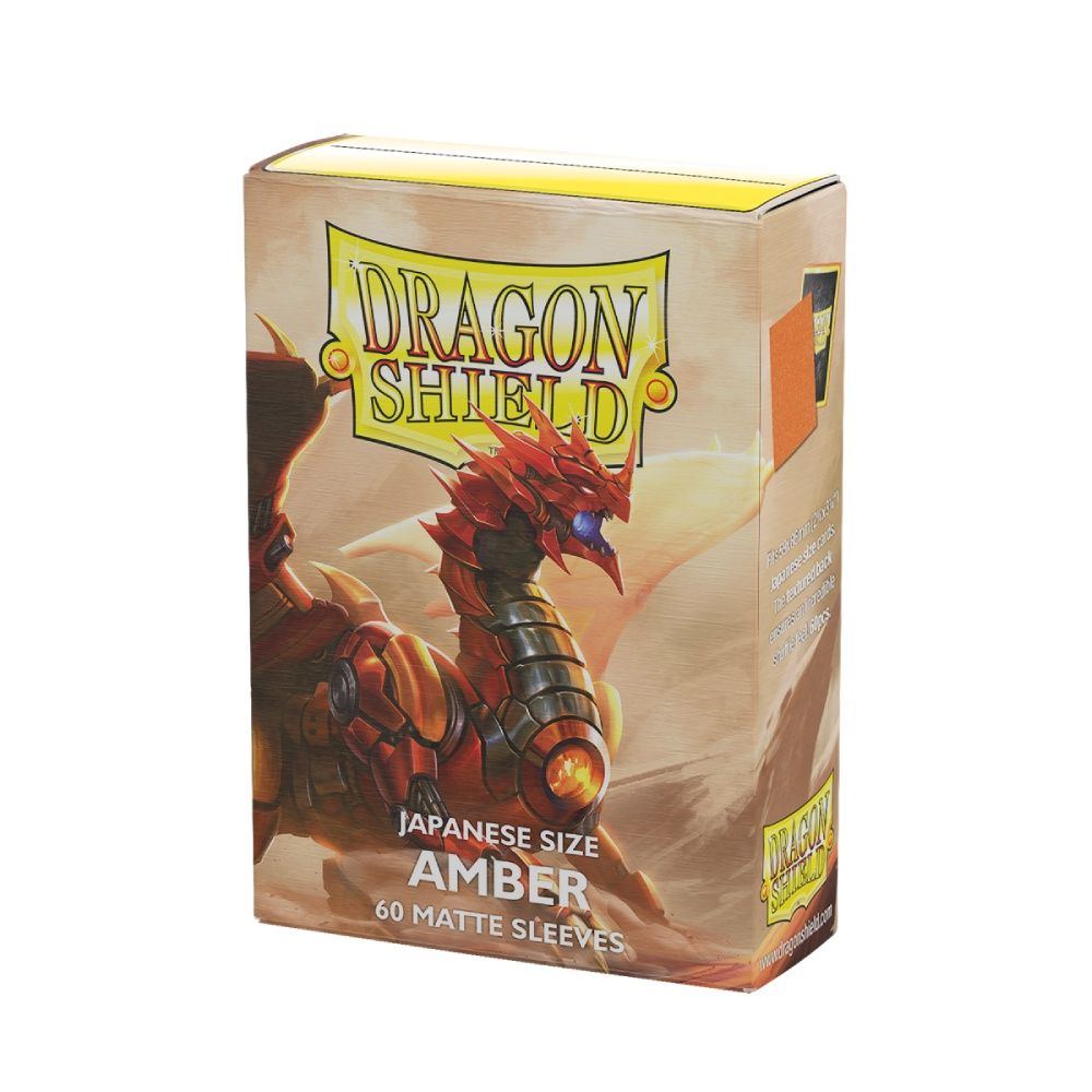 Dragon Shield JPN Sleeves (60) Matte Amber