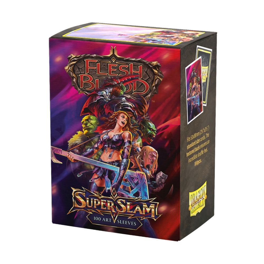 Dragon Shield AT-16167 Sleeves (100) FABTCG - Super Slam (9250453487853)