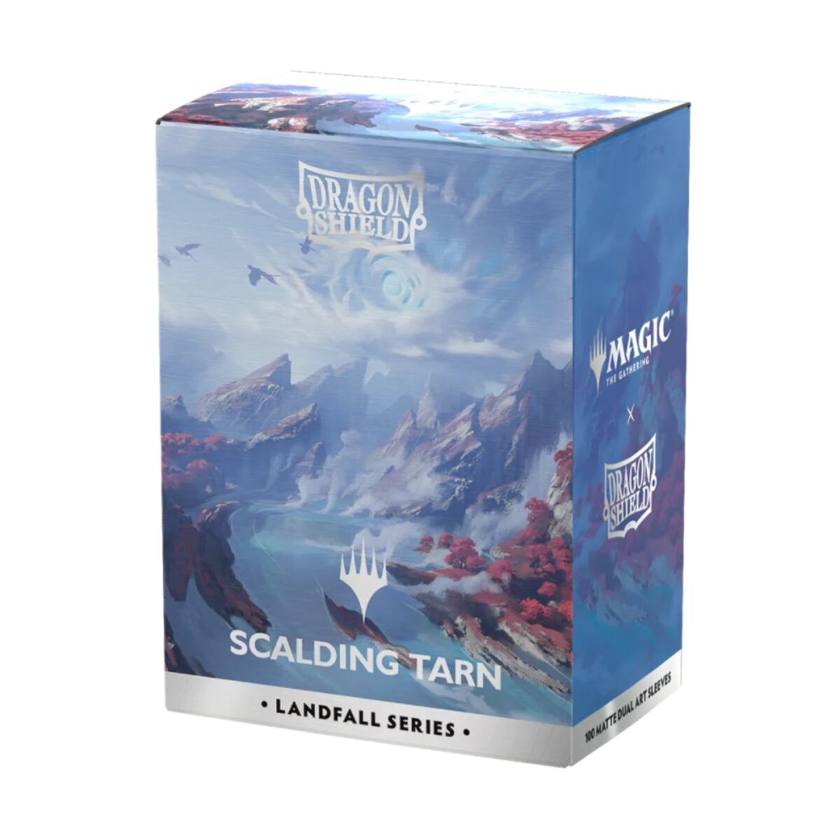 Dragon Shield Sleeves (100) Matte Dual Art Scalding Tarn (MTG Landfall Series) - AT-16503