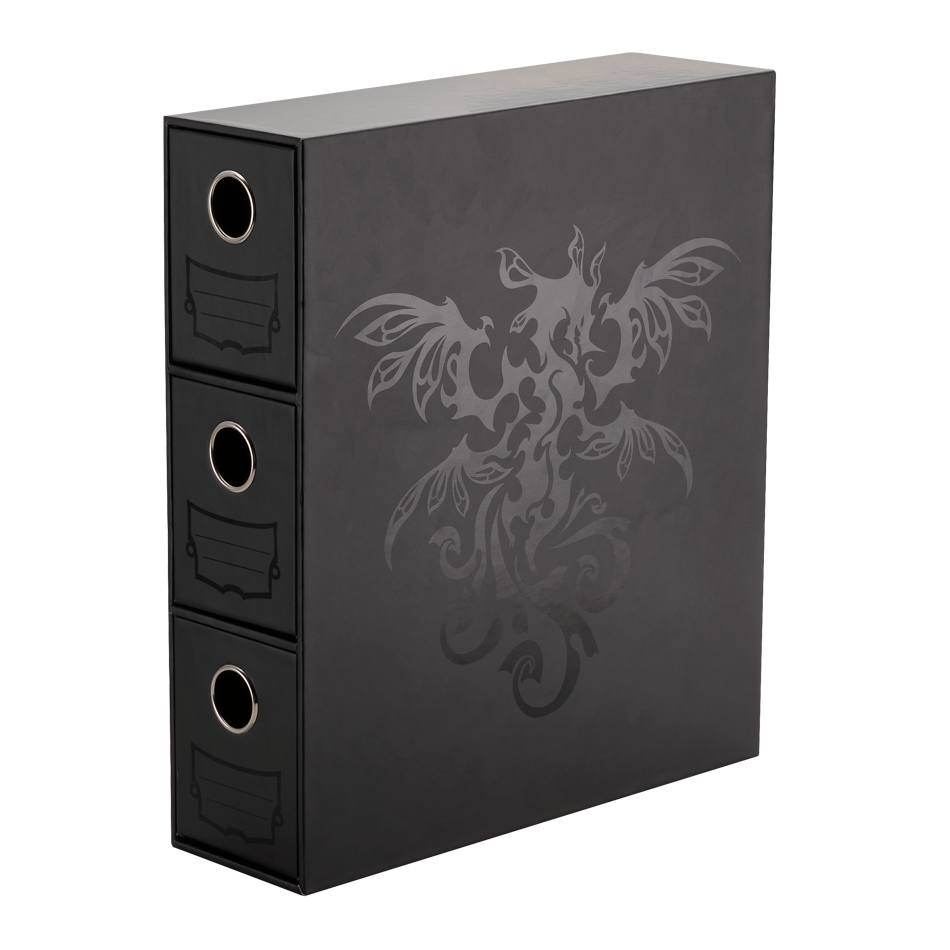 Dragon Shield Fortress Card Drawers Black