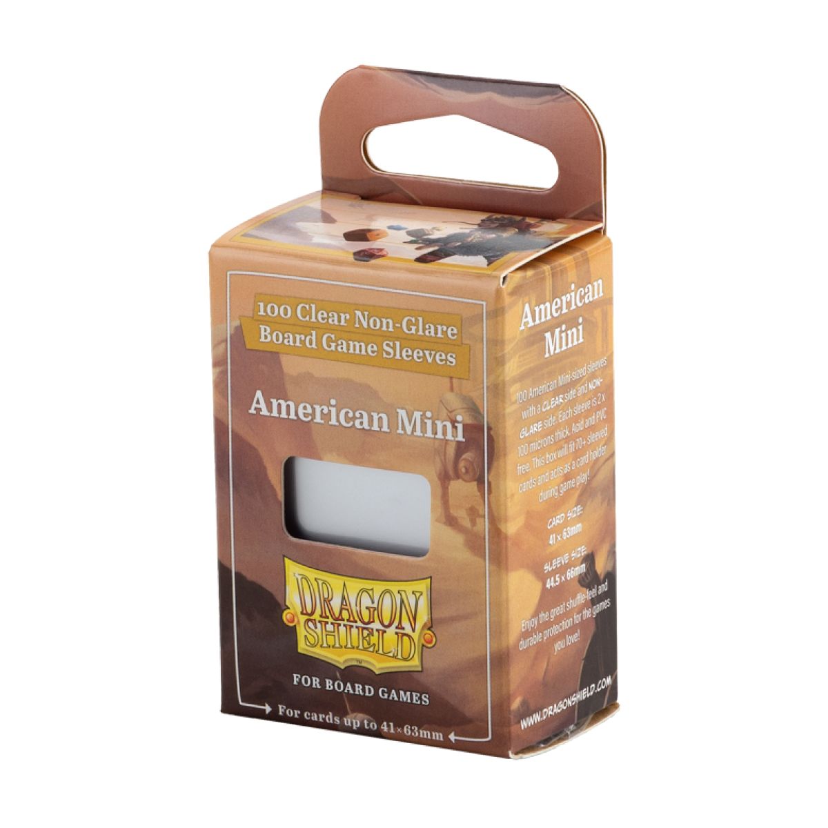 Dragon Shield BGS Clear/NonGlare American Mini