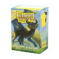 Dragon Shield Sleeves (100) Matte Dual Yellow & Silver - AT-15071