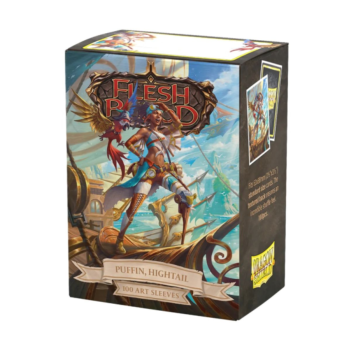Dragon Shield AT-16149 Sleeves (100) FABTCG â€“ Puffin, Hightail (9250453324013)