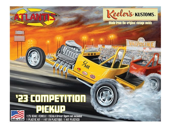 Atlantis Models Altantis 1/25 Keelers Kustom's Competition T Roadster