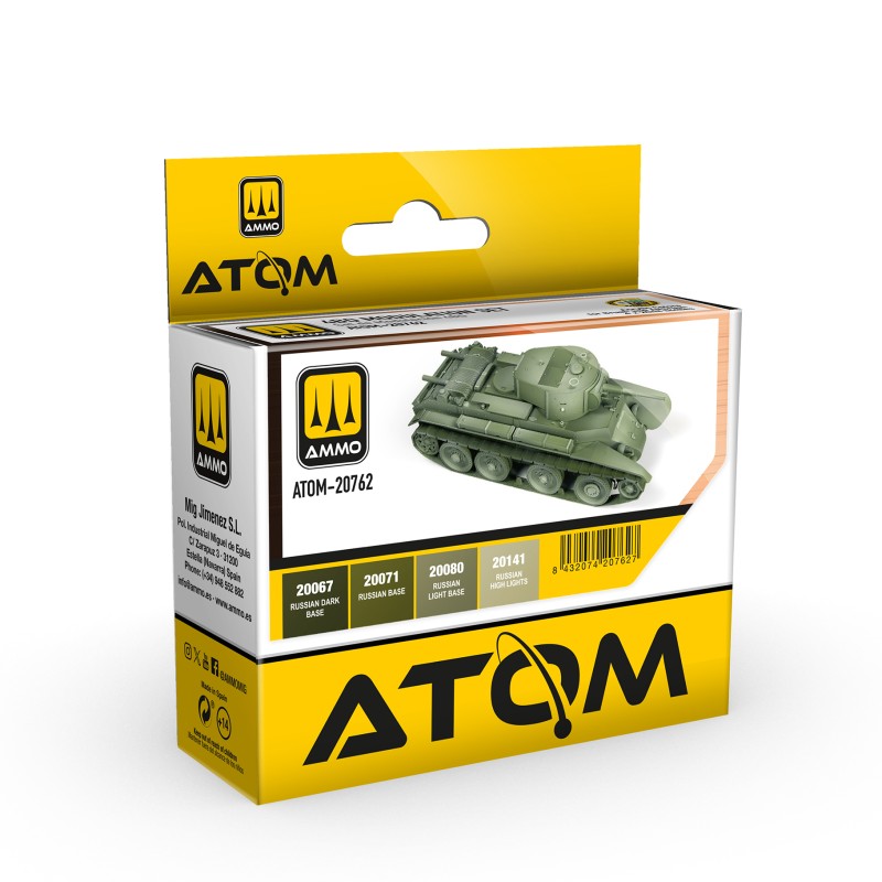 AMMO by Mig Jimenez ATOM-20762 ATOM 4BO Modulation Set (9158273925357)