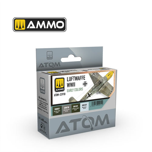 AMMO by Mig Jimenez ATOM-20910 ATOM Luftwaffe WWII Early Colors (9158273401069)