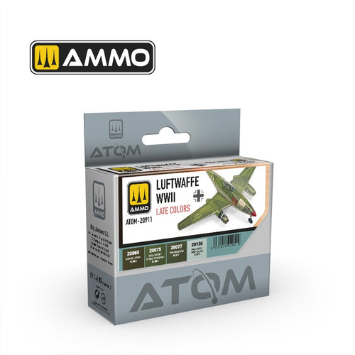 AMMO by Mig Jimenez ATOM-20911 ATOM Luftwaffe WWII Late Colors (9158273466605)