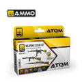AMMO by Mig Jimenez ATOM-20733 ATOM Weapons Color Set (9158272712941)