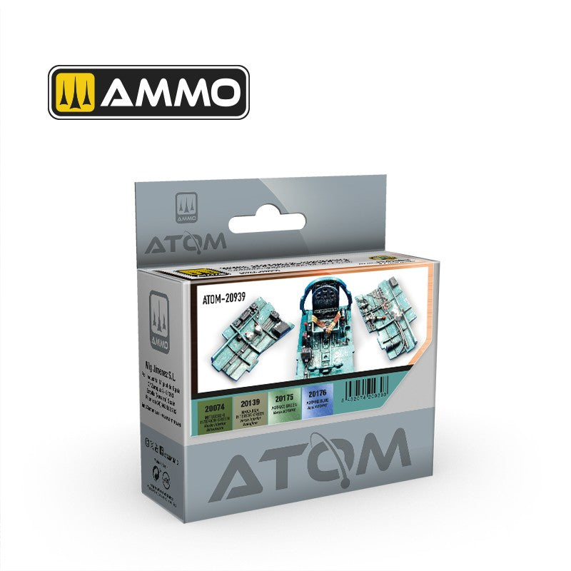 AMMO by Mig Jimenez ATOM-20939 ATOM WWII Japanese Cockpits Set (9158273630445)