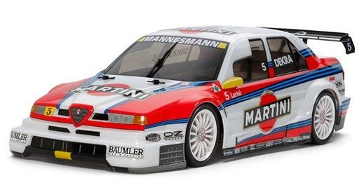 TAMIYA 58606 1/10 ALFA 155 V6 T1 MARTINI (EXCL ESC)TT-02 (8195286204653)