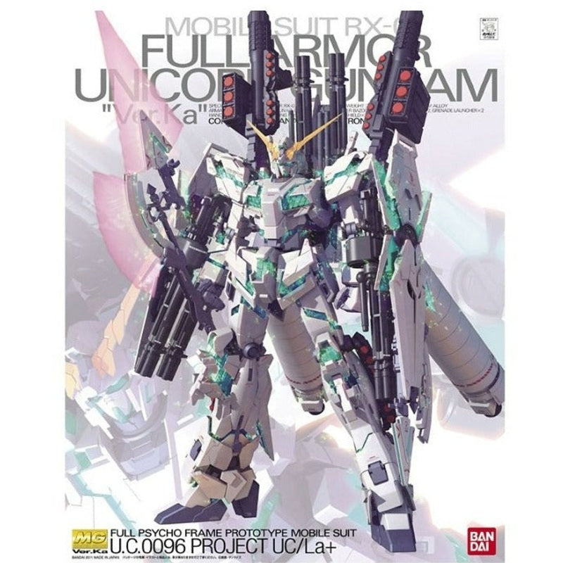 Bandai G5061589 MG 1/100 RX-0 FULL ARMOR UNICORN GUNDAM VER. Ka - Hobby City NZ