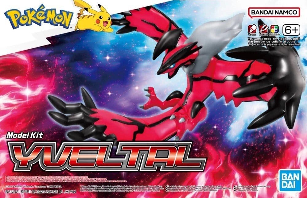Bandai Pokemon G5066714 Pokemon Model Kit Yveltal - Hobby City NZ