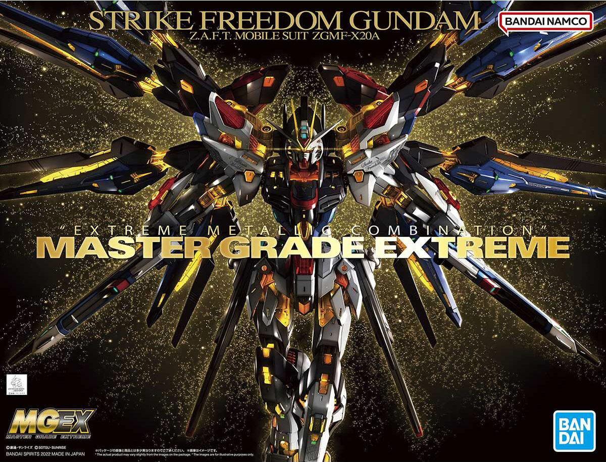 Bandai G5063368 MGEX 1/100 STRIKE FREEDOM GUNDAM - Hobby City NZ