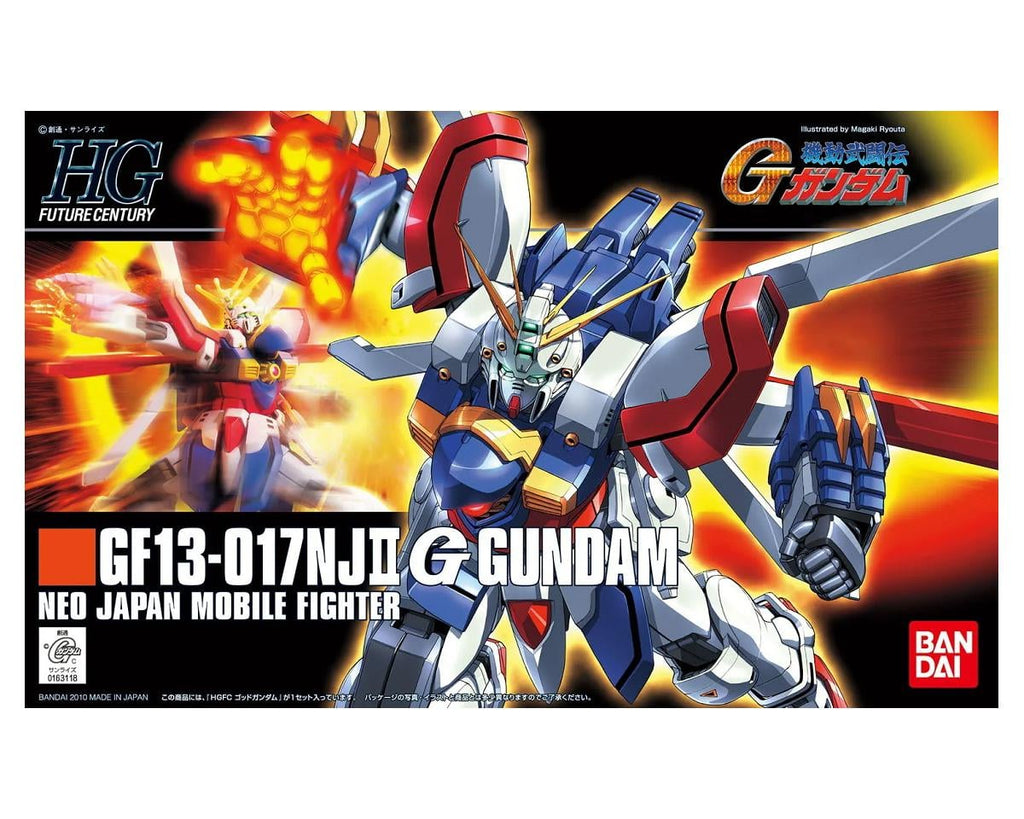 Bandai HGFC #110 GF13-017NJ II Burning Gundam Mobile Fighter G - BAS2095911