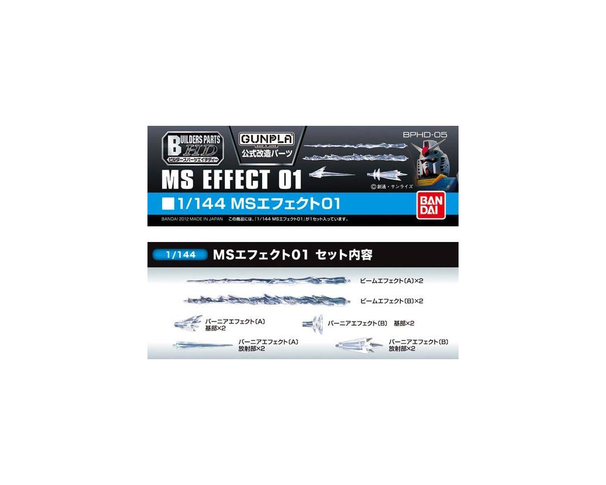 Bandai 1/144 Builders Parts HD MS Effect Part #01 Gundam - BAS2175720