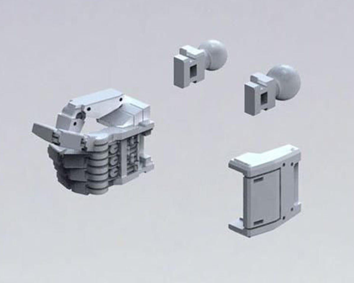 Bandai 2477801 1/144 30MM Special Forces Option Armor for Portanova (Light Grey) - Hobby City NZ