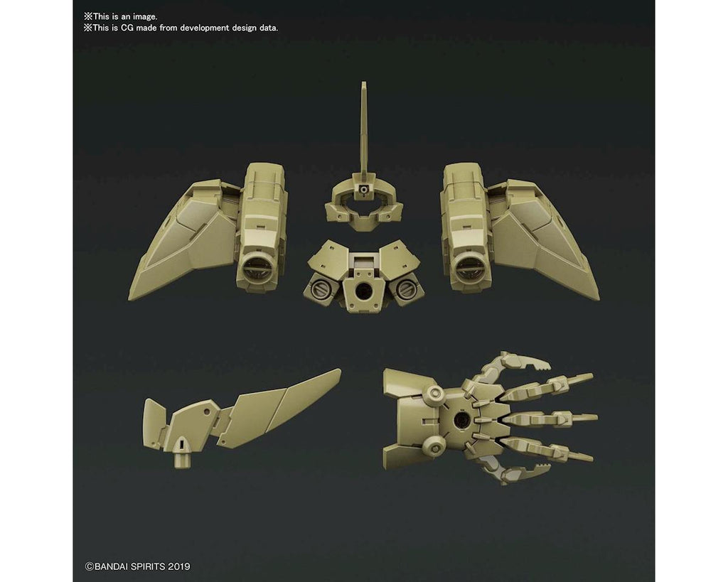 Bandai #21 Cielnova Option Armor For Elite Officer (Dark Green) - BAS2530619