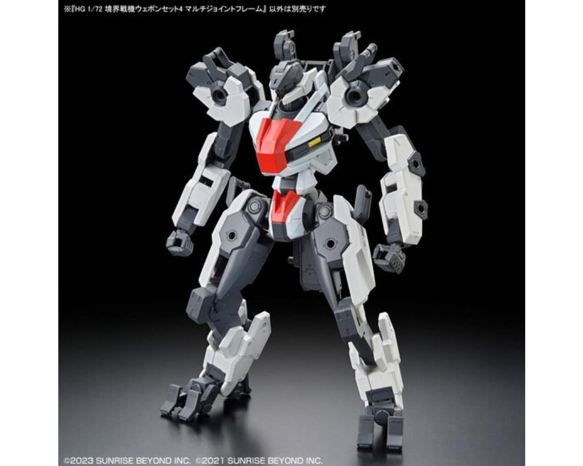Bandai HG 1/72 AMAIM: Warrior At The Borderline Weapon Set 4 - BAS2672913