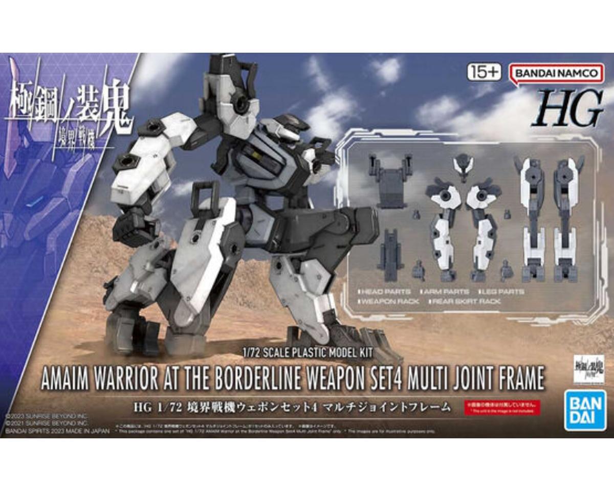 Bandai HG 1/72 AMAIM: Warrior At The Borderline Weapon Set 4 - BAS2672913