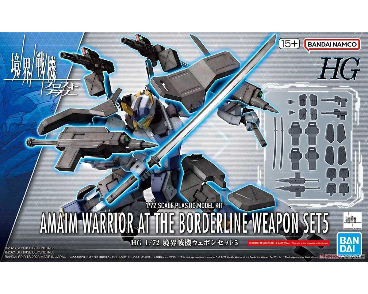 Bandai HG 1/72 AMAIM: Warrior at the Borderline Weapon Set 5 - BAS2672914