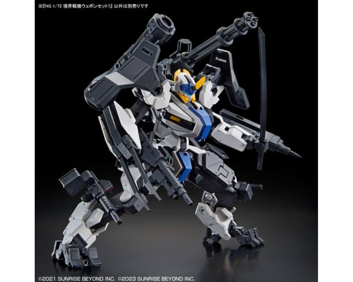 Bandai HG 1/72 AMAIM: Warrior at the Borderline Weapon Set 7 - BAS2672917