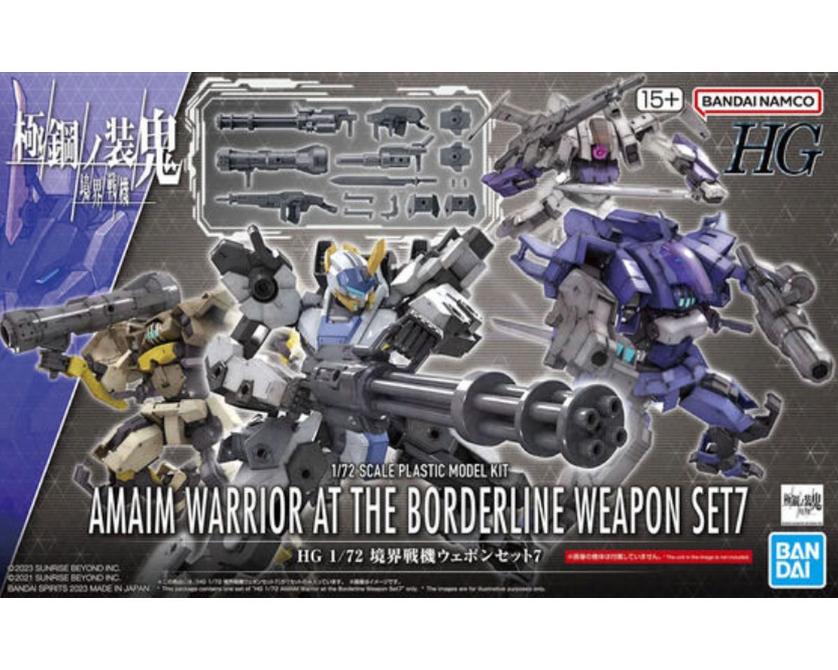 Bandai HG 1/72 AMAIM: Warrior at the Borderline Weapon Set 7 - BAS2672917