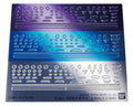 Bandai 30MM 1/144 Customize Material (3D Metallic Stickers 2) - BAS2696193