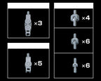 Bandai 1/144 Gunpla Option Parts Set #08: Ballden Arm Arms - BAS2733944