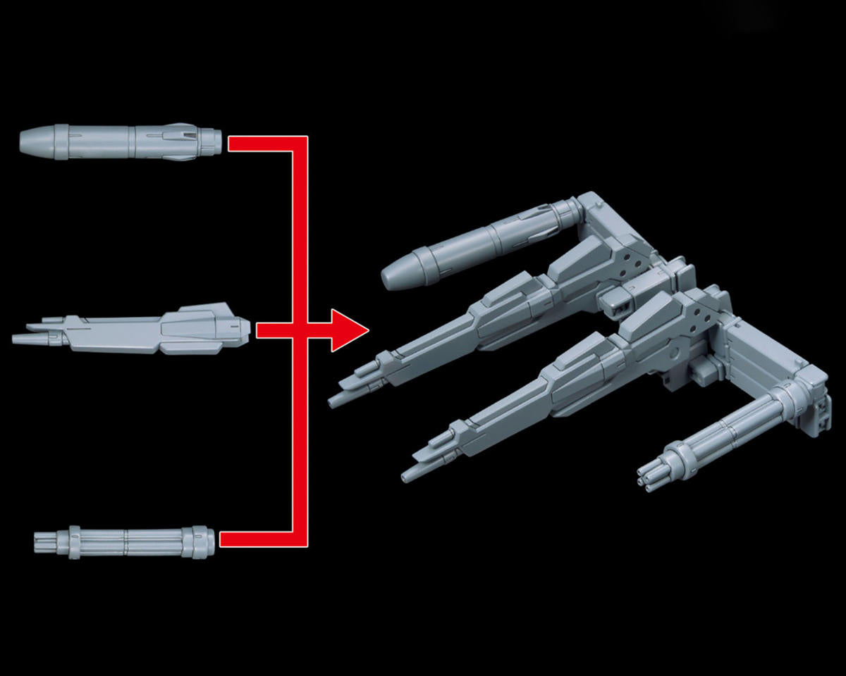 Bandai 1/144 Gunpla Option Parts Set #07: Powered Arm Powerder - BAS2739211