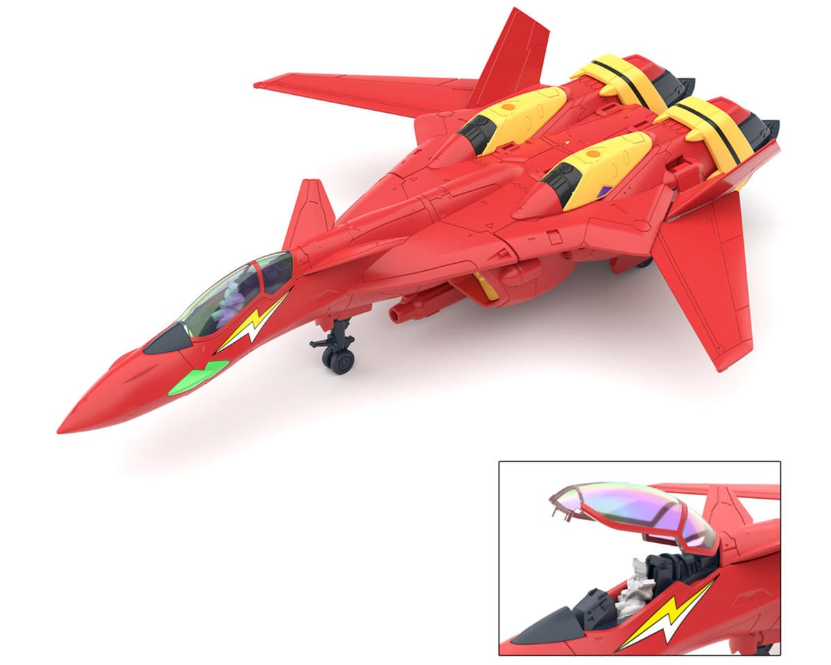 Bandai #05 VF-19 Custom Fire Valkyrie with Sound Booster Macross - BAS2741376