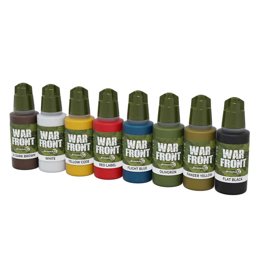 Scale 75 Warfront Set Basic Colors Paint Set (3)